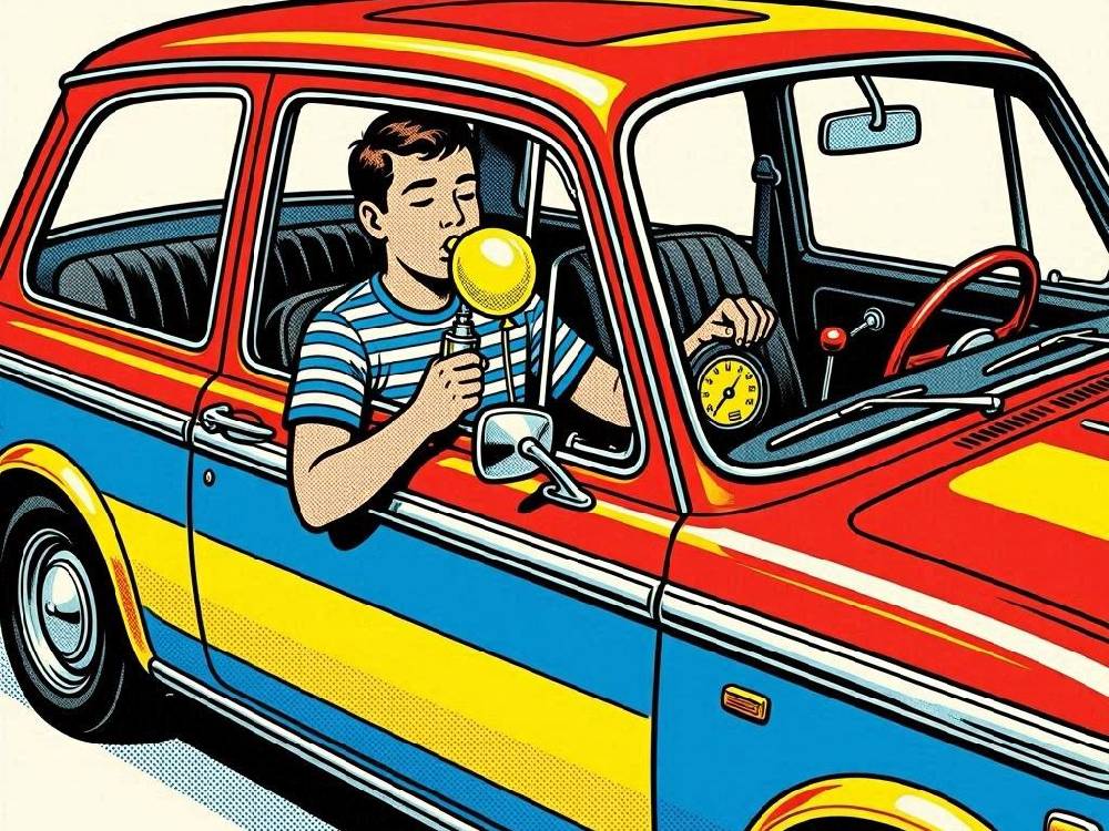 Laughing gas breathalyser