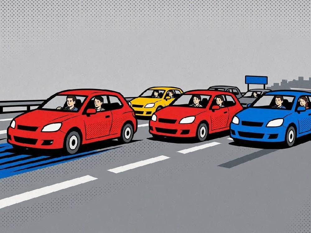Middle Lane Hogging
